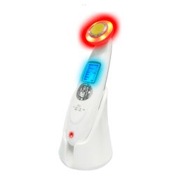 Masajeador Facial con Radiofrecuencia, Fototerapia y Electroestimulación Drakefor DKF-9902AURUM Blanco Precio: 202.50000012. SKU: B19PXAQGBF