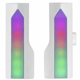 Altavoces - Barra de Sonido con Bluetooth Mars Gaming MSDUO/ 15W/ 2.0/ Blancos Altavoces - Barra de Sonido con Bluetooth Mars Gaming MSDUO/ 15W/ 2.0/ Blancos