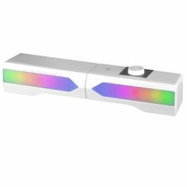 Altavoces - Barra de Sonido con Bluetooth Mars Gaming MSDUO/ 15W/ 2.0/ Blancos Altavoces - Barra de Sonido con Bluetooth Mars Gaming MSDUO/ 15W/ 2.0/ Blancos