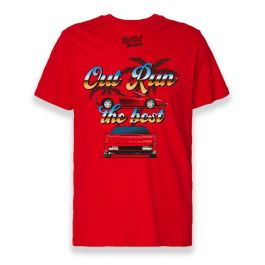 Camiseta Radikal Revolution Out Run Roja Talla M RKOUT102M