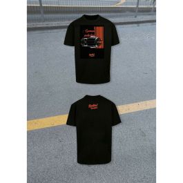 Camiseta de Manga Corta Hombre RADIKAL GERMAN PERFECTION Negro XL