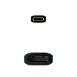 Adaptador USB-C a DisplayPort NANOCABLE 10.16.4104-G Gris 15 cm 8K Ultra HD Adaptador USB-C a DisplayPort NANOCABLE 10.16.4104-G Gris 15 cm 8K Ultra HD