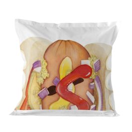 Funda de almohada HappyFriday Baleno Teen Hotdog Multicolor 60 x 60 cm Precio: 7.49999987. SKU: B1B6LBGKJQ