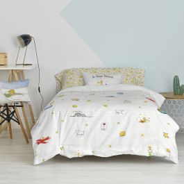 Juego de funda nórdica HappyFriday Le Petit Prince Multicolor Cama de 80/90 2 Piezas