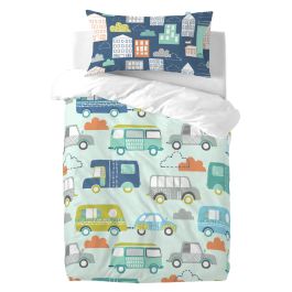 Funda de almohada HappyFriday Moshi Moshi Holidays Multicolor 50 x 75 cm