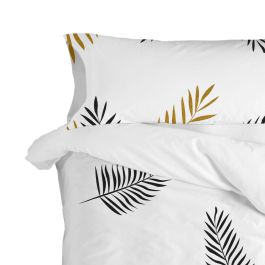 Funda de almohada HappyFriday Blanc Foliage Multicolor 45 x 110 cm