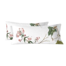 Funda de almohada HappyFriday Blooming Multicolor 45 x 110 cm (2 Unidades)