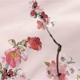 Funda de almohada HappyFriday Chinoiserie rose Multicolor 45 x 155 cm