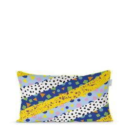 Funda de cojín HappyFriday HF Living Memphis Multicolor 50 x 30 cm