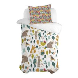 Funda de almohada HappyFriday Moshi Moshi Harvestwood Multicolor 60 x 70 cm