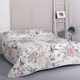 Colcha HappyFriday HF Delicate bouquet Multicolor 180 x 260 cm