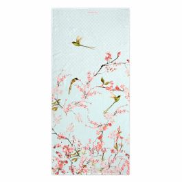 Toalla de baño HappyFriday Chinoiserie Multicolor 70 x 150 cm