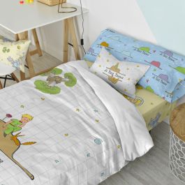 Juego de funda nórdica HappyFriday Le Petit Prince Imagination Multicolor Cama de 105 2 Piezas