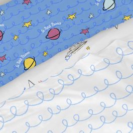 Juego de Sábanas HappyFriday Le Petit Prince Navire Multicolor Cama de 105 2 Piezas