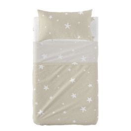 Juego de Sábanas HappyFriday Basic Kids Little star Beige Cuna de Bebé 2 Piezas Precio: 35.78999952. SKU: B1BPP958XF