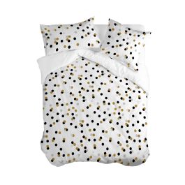 Funda Nórdica HappyFriday Blanc Golden dots Multicolor 180 x 220 cm Precio: 68.3650001815. SKU: B19Q62HNPM