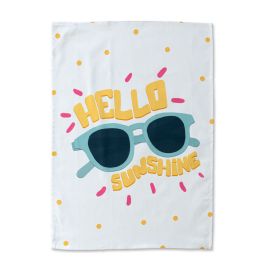 Paño de Cocina HappyFriday Aware Hello Sunshine Multicolor 70 x 50 cm (2 Unidades)
