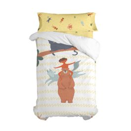 Juego de funda nórdica HappyFriday Mr Fox Jungle life Multicolor Cama de 80/90 2 Piezas Precio: 39.88999982. SKU: B16M7HSQ6W