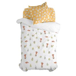 Juego de funda nórdica HappyFriday Mr Fox World trip Multicolor Cama de 80 2 Piezas Precio: 51.8969000121. SKU: B1AAYPMAZY