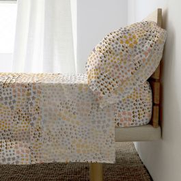 Juego de Sábanas HappyFriday HF Mini Autumn Multicolor Cama de 80/90 2 Piezas