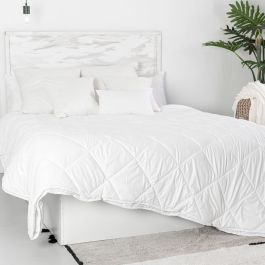 Relleno Nórdico HappyFriday Basic Blanco 120 + 250 g/m² 260 x 240 cm (2 Piezas) Relleno Nórdico HappyFriday Basic Blanco 120 + 250 g/m² 260 x 240 cm (2 Piezas)