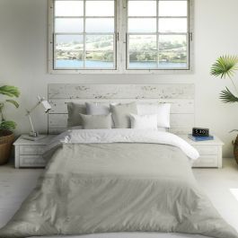 Funda Nórdica Naturals FUNDA NORDICA BICOLOR REVERSIBLE Beige Gris Cama de 200 280 x 270 cm 280 x 240 cm Reversible Funda Nórdica Naturals FUNDA NORDICA BICOLOR REVERSIBLE Beige Gris Cama de 200 280 x 270 cm 280 x 240 cm Reversible