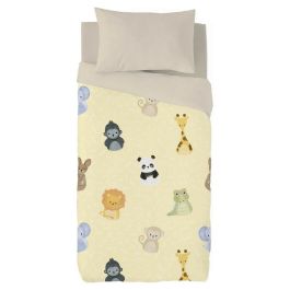 Funda Nórdica Cool Kids African Yellow Cama de 80/90 150 x 220 cm Funda Nórdica Cool Kids African Yellow Cama de 80/90 150 x 220 cm