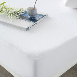 Protector de colchón Naturals Blanco Cama de 105 105 x 190/200 cm