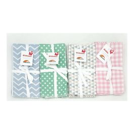 Paño de Cocina Naturals Patchwork 6 Unidades Rosa Paño de Cocina Naturals Patchwork 6 Unidades Rosa