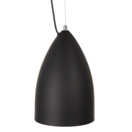 Lámpara de Techo Negro Aluminio 20 x 20 x 30 cm Precio: 27.50000033. SKU: S8800372
