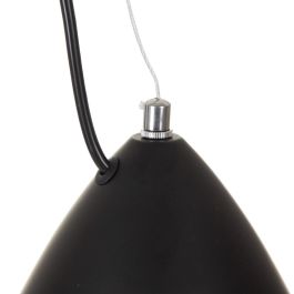 Lámpara de Techo Negro Aluminio 20 x 20 x 30 cm