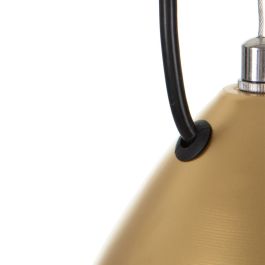 Lámpara de Techo Dorado Aluminio 20 x 20 x 30 cm