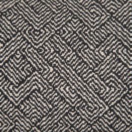 Cojín Blanco Negro Geométrico 50 x 30 cm