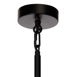 Lámpara de Techo 40,5 x 43 x 33 cm Negro Dorado Metal