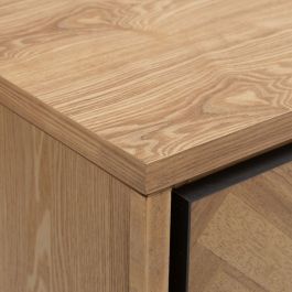 Cajonera SPIKE 80 x 40 x 91,5 cm Natural Metal Madera