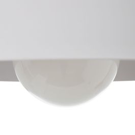 Lámpara de Techo Metal Blanco Ø 13 cm 36 x 36 x 38 cm