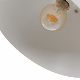 Lámpara de Pie 26 x 26 x 146 cm Metal Blanco