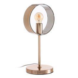 Lámpara de mesa Dorado Metal Cristal Hierro Hierro/Cristal 60 W 220 V 240 V 220 -240 V 20 x 18 x 44 cm
