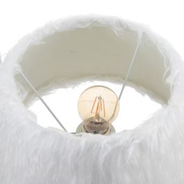 Lámpara de mesa Blanco Policarbonato Poliresina 60 W 220 V 240 V 220-240 V 30,5 x 30,5 x 41,5 cm
