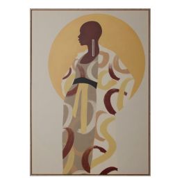 Lienzo Mujer 100 x 4 x 140 cm Africana