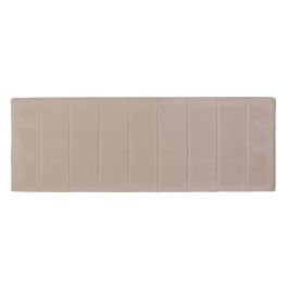 Cabecero de Cama 180 x 7 x 64 cm Tejido Sintético Beige Cabecero de Cama 180 x 7 x 64 cm Tejido Sintético Beige