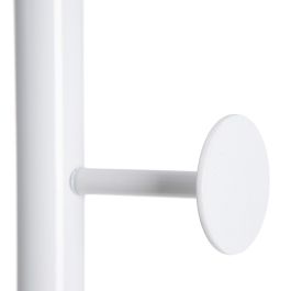 Perchero de Pie 37 x 37 x 174 cm Metal Blanco Perchero de Pie 37 x 37 x 174 cm Metal Blanco