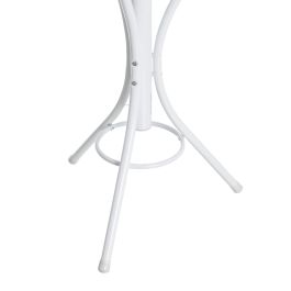 Perchero de Pie 41 x 41 x 180 cm Metal Blanco Perchero de Pie 41 x 41 x 180 cm Metal Blanco