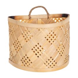 Juego de Cestos 32 x 25 x 24 cm Natural (3 Unidades)