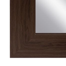 Espejo de pared 98 x 2,8 x 178 cm Marrón DMF
