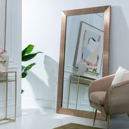 Espejo de pared 98 x 2,8 x 178 cm Dorado DMF