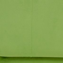 Puff Tejido Sintético Madera 40 x 40 x 40 cm Verde