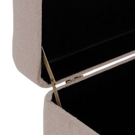 Baúl 82 x 42 x 44 cm Tejido Sintético Metal Baúl 82 x 42 x 44 cm Tejido Sintético Metal