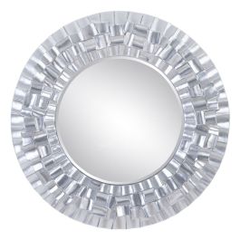 Espejo de pared 118 x 10,2 x 118 cm Cristal Plata Poliuretano Precio: 462.95000026. SKU: S8800968
