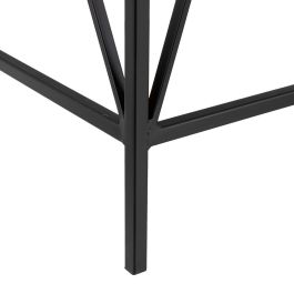 Recibidor 90 x 35 x 80 cm Cristal Negro Metal (2 Unidades) Recibidor 90 x 35 x 80 cm Cristal Negro Metal (2 Unidades)